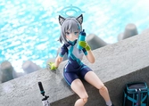 Blue archive figurine figma shiroko sunaookami cycling 15 cm