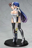 Taimanin rpgx statuette pvc 1/6 pale mauve murasaki yatsu 28 cm