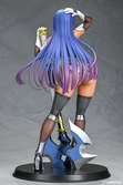 Taimanin rpgx statuette pvc 1/6 pale mauve murasaki yatsu tanned ver. 28 cm
