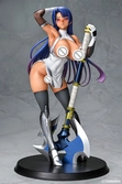 Taimanin rpgx statuette pvc 1/6 pale mauve murasaki yatsu tanned ver. 28 cm