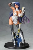 Taimanin rpgx statuette pvc 1/6 pale mauve murasaki yatsu tanned ver. 28 cm