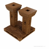 Warlock tiles expansion: town & village upper levels