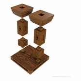 Warlock tiles expansion: town & village upper levels