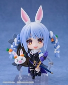 Hololive production x fate/grand order figurine nendoroid usada pekora mash kyrielight collaboration ver. 10 cm