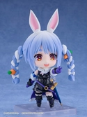 Hololive production x fate/grand order figurine nendoroid usada pekora mash kyrielight collaboration ver. 10 cm