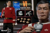Star trek 6 : terre inconnue figurine 1/6 captain hikaru sulu 28 cm