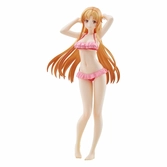 Sword art online progressive: scherzo of deep night statuette pvc pop up parade beach queens asuna 17 cm