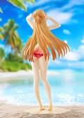 Sword art online progressive: scherzo of deep night statuette pvc pop up parade beach queens asuna 17 cm