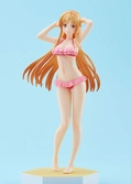 Sword art online progressive: scherzo of deep night statuette pvc pop up parade beach queens asuna 17 cm
