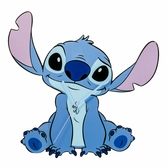 Stitch - shaped - horloge murale 50cm