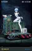 Neon genesis evangelion - rei - statuette collection grade 45cm