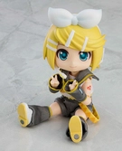 Character vocal series 02: kagamine rin/len figurine nendoroid doll kagamine rin 14 cm (re-run)