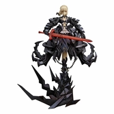 Fate/stay night statuette 1/7 wonderful hobby selection saber alter huke ver. 33 cm (re-run)