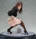 Original character by amamitsuki statuette pvc 1/6 the girl's secret delusion 4 20 cm