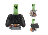 Cable guys r.e.s.t - minecraft - creeper support pour téléphone et manette