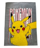 Plaide coral pikachu 130x180cm