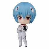 Rei ayanami plugsuit version figura 10 cm evangelion: 2.0 you can (not) advance nendoroid
