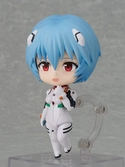 Rei ayanami plugsuit version figura 10 cm evangelion: 2.0 you can (not) advance nendoroid
