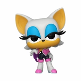 Sonic the hedgehog pop! games vinyl figurine rouge 9 cm