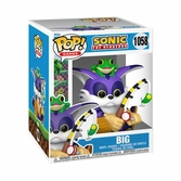 Sonic the hedgehog figurine oversized pop! vinyl big the cat w/froggy 15 cm