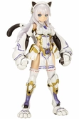 Frame arms girl figurine plastic model kit durga i cat armor version 16 cm