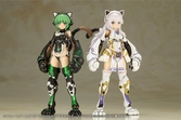 Frame arms girl figurine plastic model kit durga i cat armor version 16 cm