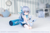 Honkai impact 3rd statuette pvc bronya: herrscher of truth little herrscher ver. 9 cm
