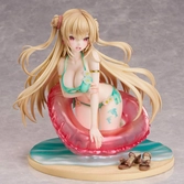 Original character statuette pvc 1/6 summer memory complete illustrated by miwabe sakura 18 cm