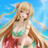 Original character statuette pvc 1/6 summer memory complete illustrated by miwabe sakura 18 cm