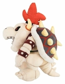 Super mario - bowser squelette - peluche 32cm