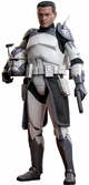 Star wars: the clone wars figurine 1/6 clone commander wolffe 30 cm