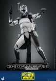 Star wars: the clone wars figurine 1/6 clone commander wolffe 30 cm