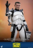 Star wars: the clone wars figurine 1/6 clone commander wolffe 30 cm