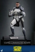 Star wars: the clone wars figurine 1/6 clone commander wolffe 30 cm