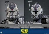 Star wars: the clone wars figurine 1/6 clone commander wolffe 30 cm
