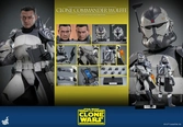 Star wars: the clone wars figurine 1/6 clone commander wolffe 30 cm