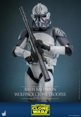 Star wars the clone wars figurine 1/6 104th battalion wolfpack clone trooper deluxe version 30 cm