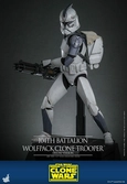 Star wars the clone wars figurine 1/6 104th battalion wolfpack clone trooper deluxe version 30 cm