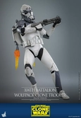 Star wars the clone wars figurine 1/6 104th battalion wolfpack clone trooper deluxe version 30 cm