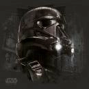 STAR WARS ROGUE ONE - Canvas 40X40 - Death Trooper Black