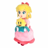 Princess peach show time - peach & stella - peluche 25cm