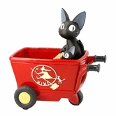 Kiki la petite sorciere - jiji chariot rouge - diorama planter 11.5cm