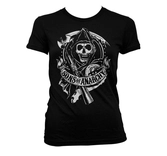 SONS OF ANARCHY - T-Shirt Scroll Reaper - GIRL (L)