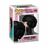 Squid game pop! television vinyl figurine front man 9 cm