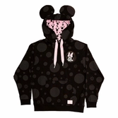 Disney by loungefly sweater à capuche unisexe minnie rocks the dots florals (xl)