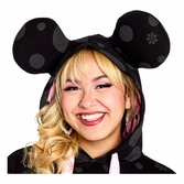 Disney by loungefly sweater à capuche unisexe minnie rocks the dots florals (xl)