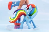 Mon petit poney bishoujo statuette pvc 1/7 rainbow dash 24 cm