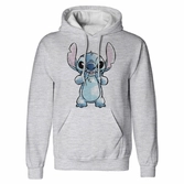 Lilo & stitch sweater à capuche hands on face sketched  (l)