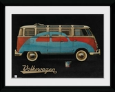 VW - Collector Print 30X40 - VW Camper Paint Advert