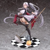 Azur lane statuette pvc 1/7 thüringen: tidying in the moonlight 27 cm